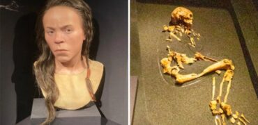 بازسازی چهره یک زن اسکاتلندی عصر برنز که در یک قبر ۴,۲۰۰ ساله کشف شد + ویدیو