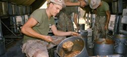 کشورهای مختلف به سربازان خود در طول خدمت چه غذاهایی می دهند؟