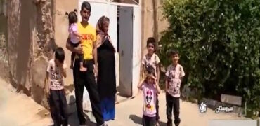 «تیم فوتبال» رمضانلی؛ ماجرای خانواده ای با ۱۱ فرزند که در انتظار ۳ قلوی خود هستند + ویدئو