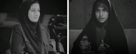 مناظره ۲ دختر نوجوان درباره حجاب که خبرساز شد + ویدئو