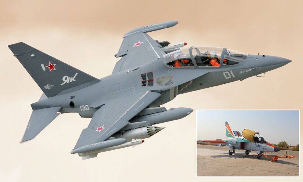 جت جنگنده آموزشی رزمی یاک ۱۳۰ ساخت روسیه به ارتش ایران پیوست + ویدئو