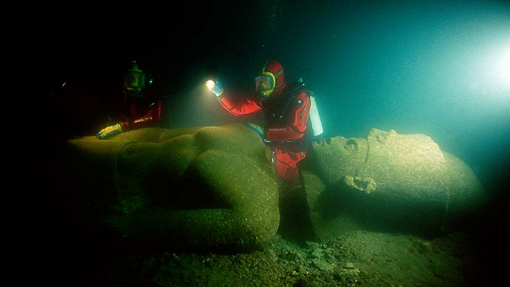 کشف شهر گمشده زیر آب در مصر