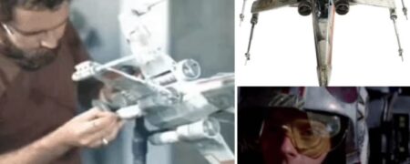 مدل گمشده جنگنده X-wing در فیلم «جنگ ستارگان» ۳ میلیون دلار فروخته شد + ویدیو