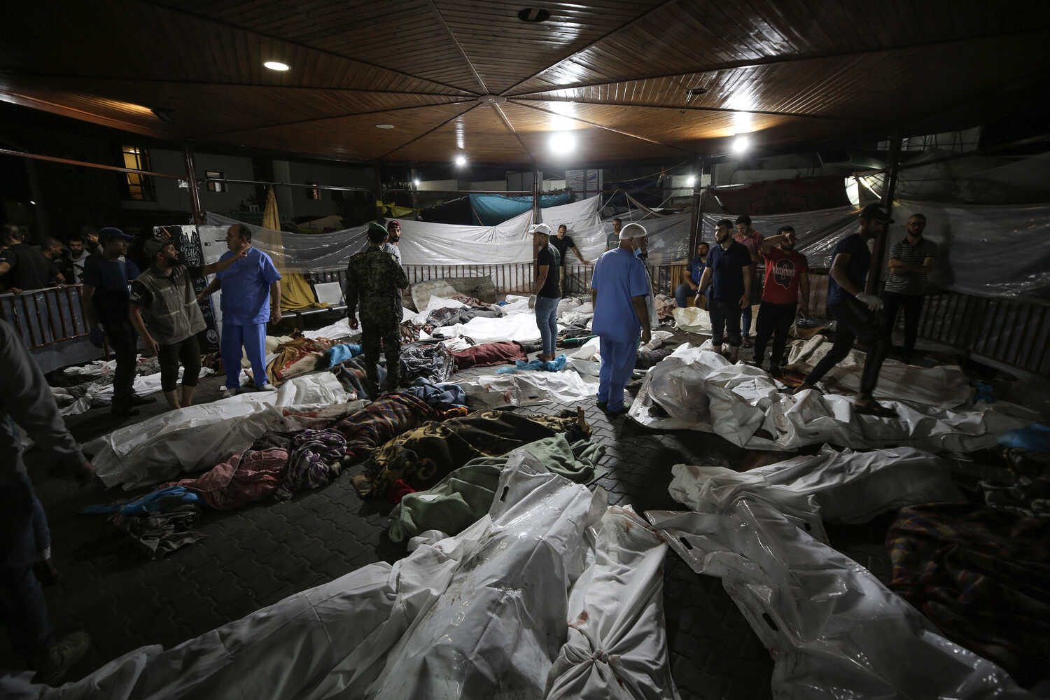 حمله بیمارستان غزه