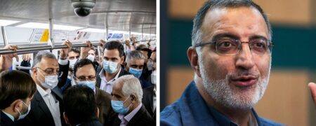 ادعای عجیب شهردار تهران: قطارهای مترو دوربین ندارند! + ویدئو