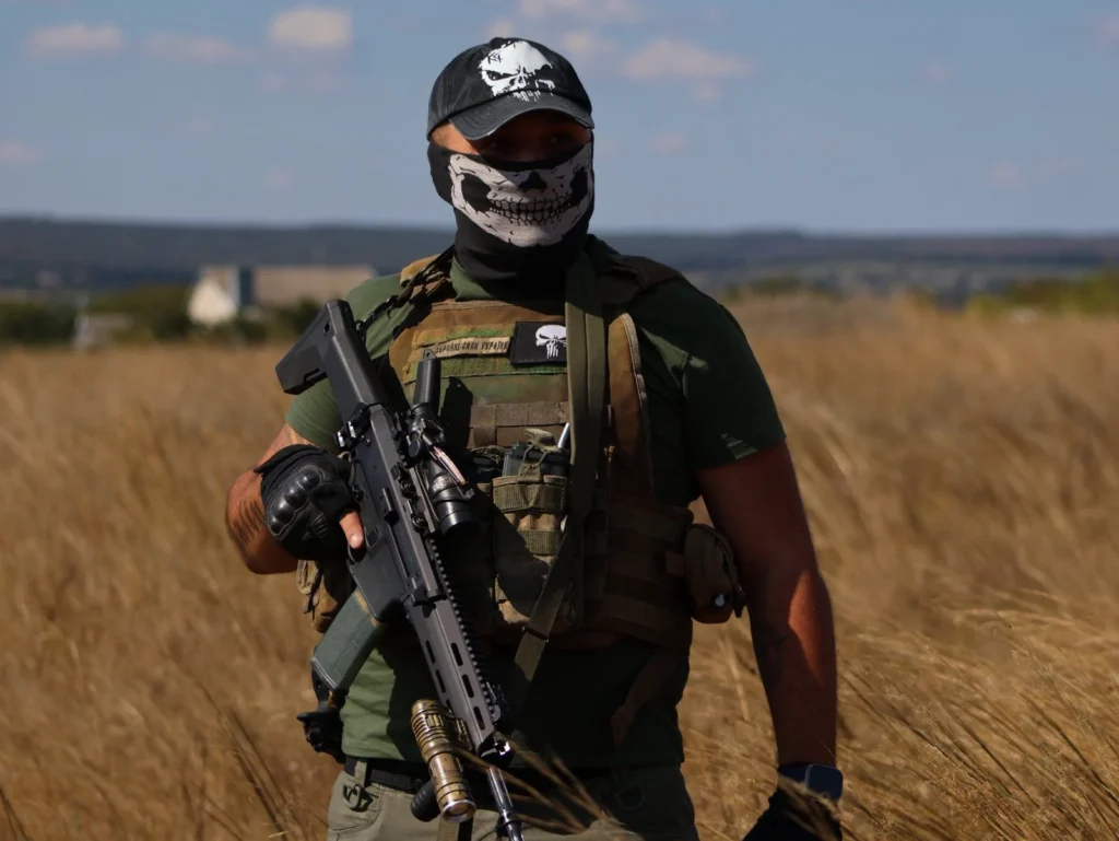 ارواح باخموت گروه تک تیراندازان خبره اوکراینی