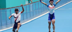 خوشحالی زودهنگام اسکیت باز  کره جنوبی باعث از دست دادن مدال طلا شد + ویدیو