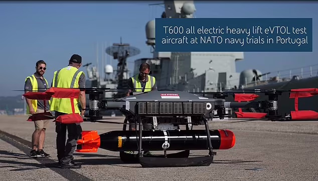 پرتاب اژدر ضد زیردریایی از پهپاد T-600 که نامش را از «ترمیناتور» وام گرفته + ویدئو