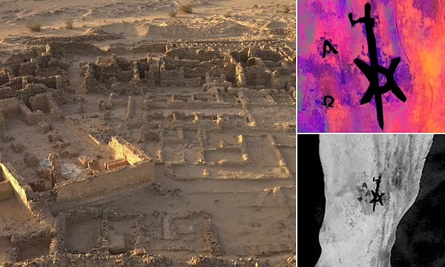 کشف نمادی از مسیحیت در خالکوبی یک مومیایی ۱,۳۰۰ ساله در سودان