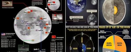 ۸ حقیقت شگفت انگیز درباره ماه که باعث می‌شود با حیرت به آسمان بنگریم