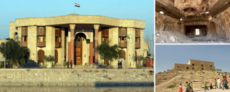 نگاهی به کاخ ها و ویلاهای صدام حسین که دهه ها بعد از جنگ ویرانه و متروک رها شده‌اند