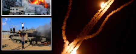 درگیری حماس و اسراییل در قالب تصویر + ویدیو شبیه سازی عملیات «طوفان الاقصی»