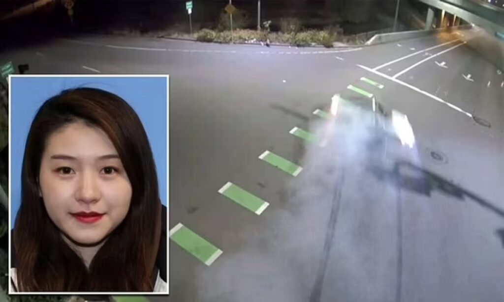 زن چینی بعد از تصادف مرگبار با پورشه اش در آمریکا به چین گریخت + ویدیو