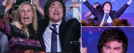 خاویر میلی معروف به «ترامپ آرژانتین» رئیس جمهور جدید این کشور شد + ویدیو