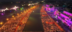 رکوردشکنی جدید هندی ها با روشن کردن بیش از ۲.۲ میلیون فانوس در جشن دیوالی