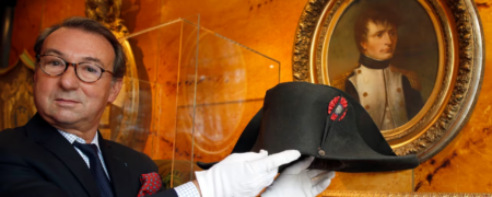 حراج ۲ میلیون دلاری کلاه ناپلئون بناپارت در پاریس