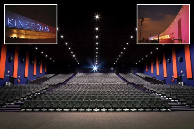 بزرگ‌ترین سینمای جهان با ۲۵ صفحه نمایش و ۱,۰۰۰ صندلی در شهر مادرید اسپانیا