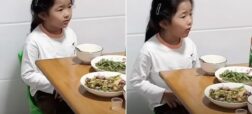 صحبت‌های تحسین برانگیز دختربچه چینی درمورد خشم با پدرش