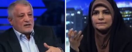درگیری لفظی محسن هاشمی با مجری شبکه خبر  که حرف او را قطع می کرد + ویدیو