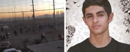 ماجرای قتل نوجوان میبدی و تجمع مردم در اطراف محل سکونت اتباع افغانستانی + ویدئو