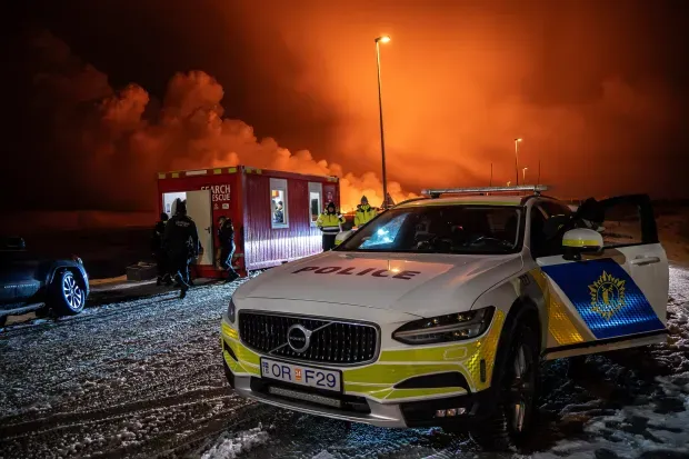 ویدیویی زیبا و باورنکردنی از فوران آتشفشان ریکیانس در ایسلند را ببینید 