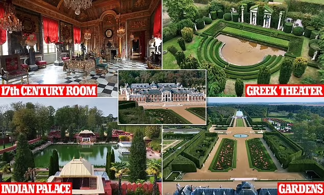تور یوتیوبر معروف در گران ترین خانه جهان! تصاویری از قلعه ۱ میلیارد دلاری + ویدیو