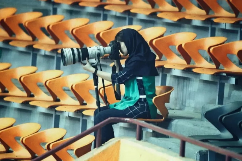 عکاسان زن ورزشی