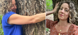 این زن ۴۵ ساله کانادایی ادعا می‌کند که با یک درخت بلوط رابطه دارد