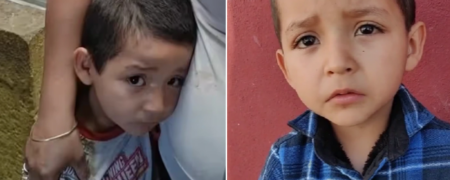 تلاش پسربچه مهربان برای کمک به مادر بیکارش با فروش تنها اسباب بازی اش + ویدئو