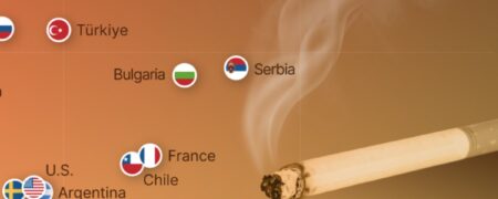 توزیع مقدار استعمال دخانیات در جهان بر اساس کشور و جنسیت + اینفوگرافیک