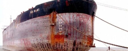 ماجرای بزرگترین کشتی دنیا که در آب‌ های ایران غرق شد