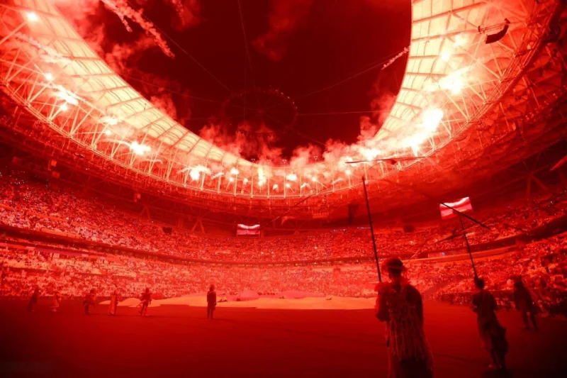 اجرای نمایش کلیله و دمنه در افتتاحیه جام ملت‌های آسیا در قطر 