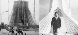 تصاویری از مراحل ساخت برج آزادی و ماجرای طراحی این برج توسط حسین امانت + ویدیو