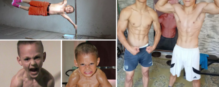 جوان ترین برادران بدنساز جهان که در خردسالی روزی دو ساعت وزنه می‌زدند + ویدئو
