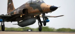تنها جت جنگنده اف-5 حوثی های یمن
