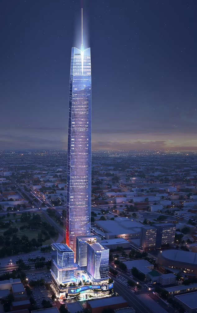 بلندترین ساختمان ایالات متحده در اوکلاهما ساخته می‌شود