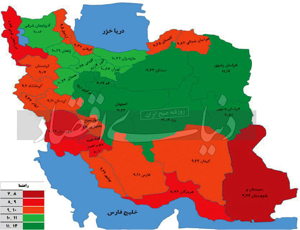 مقایسه نمرات دانش آموزان ایرانی با سایر کشورها