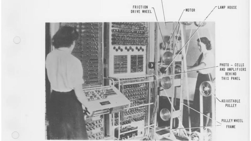تصاویر دیده‌نشده از کامپیوتر کشف رمز «کلوسوس» که در جنگ جهانی دوم استفاده می‌شد