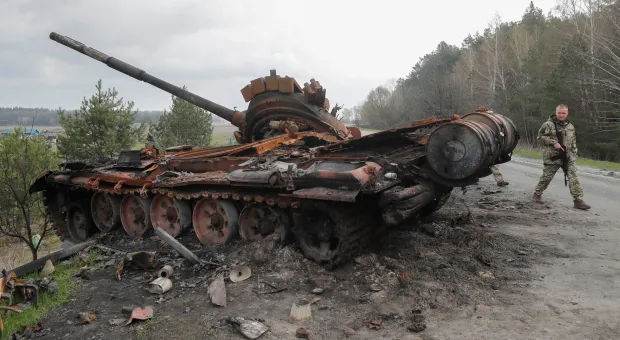 تلفات سنگین تانک های روسی از زمان آغاز جنگ اوکراین