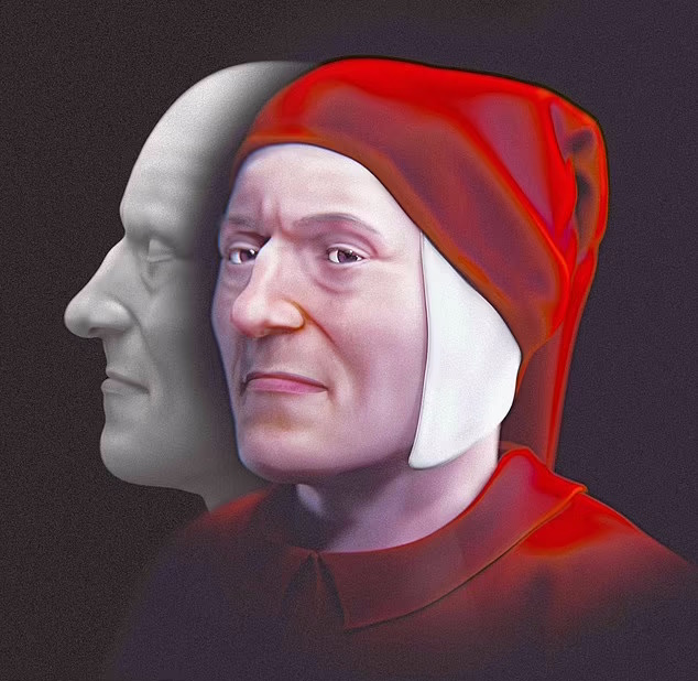 بازسازی چهره «دانته» خالق «کمدی الهی» برای اولین بار بعد از ۷۰۰ سال