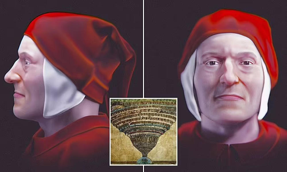بازسازی چهره شاعری که تصور ما از «دوزخ» را خلق کرد برای اولین بار پس از ۷۰۰ سال