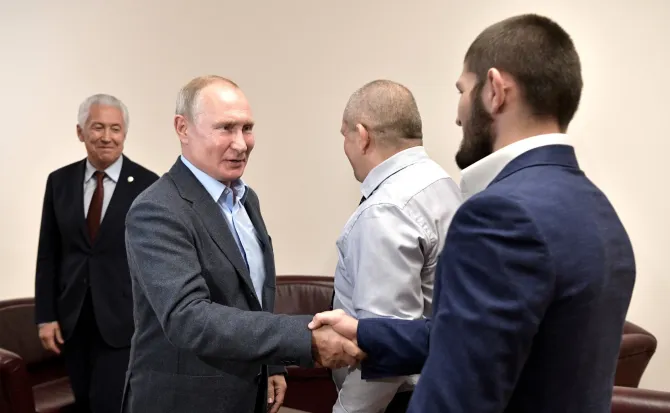 افشاگری از پاداش ۲۰ میلیون دلاری ولادیمیر پوتین به حبیب نورماگمدوف