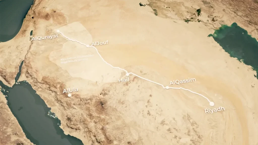 اولین قطار ۵ ستاره عربستان سعودی سال ۲۰۲۵ راه‌ اندازی می‌شود + ویدئو