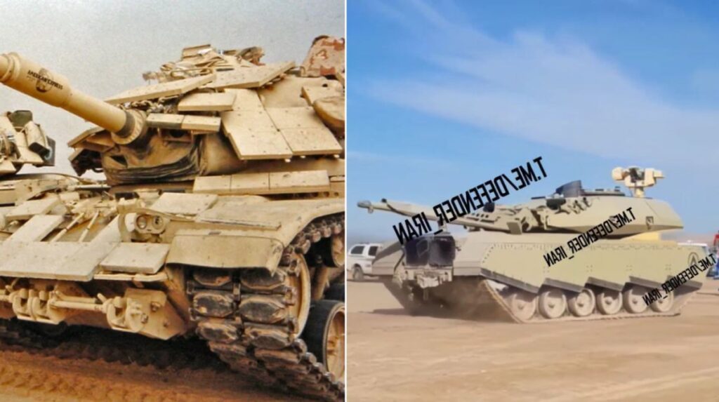 ایران نسخه مدرن‌سازی شده تانک آمریکایی M60A1 را توسعه داد + ویدیو