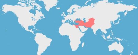 این نقشه‌ی پویا وسعت قلمرو ۱۰۰ امپراتوری بزرگ جهان را در طول تاریخ نشان می‌دهد + ویدیو