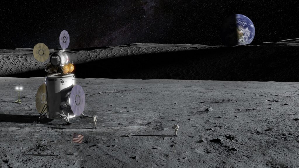 آمریکا به دنبال ساخت یک شبکه ریلی پیشرفته بر روی ماه است!