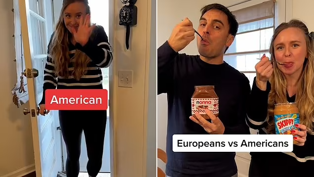 ویدیوهای وایرال این زن آمریکایی و شوهر ایتالیایی اش درباره تفاوت فرهنگی اروپا و آمریکا
