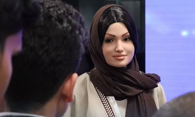 رونمایی از ربات انسان ‌نمای زن در عربستان که درباره رابطه جنسی و سیاست صحبت نمی کند + ویدیو
