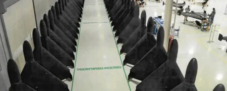 اولین تصاویر از خط تولید انبوه پهپاد ایرانی شاهد-۱۳۶ در روسیه + ویدیو