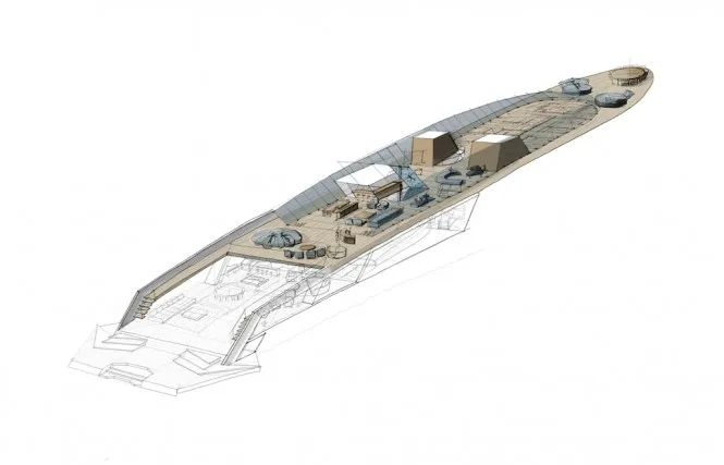 اولین قایق تفریحی لوکس قابل تبدیل جهان که به یک ویلای شناور تبدیل می شود